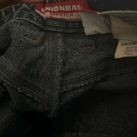 Y2K Vintage Unionbay Jeans Womens Size 7 Skater Grunge Streetwear - Picture 1 of 3